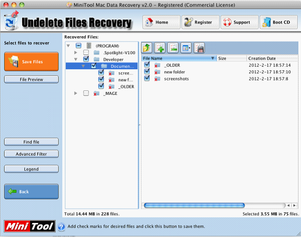 minitool mac data recovery free download