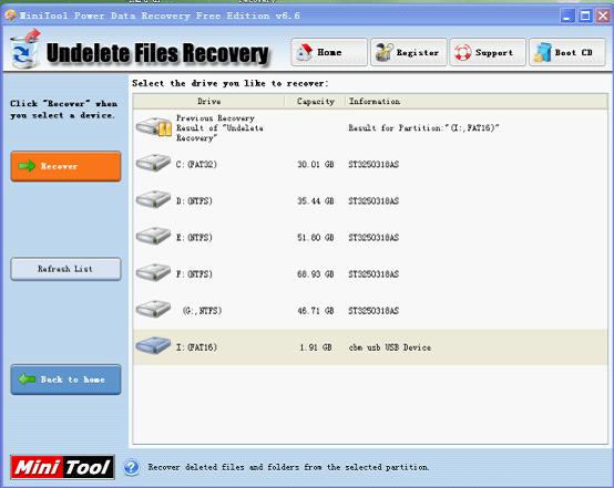 usb flash recovery software