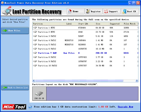 Deleted partition recovery1