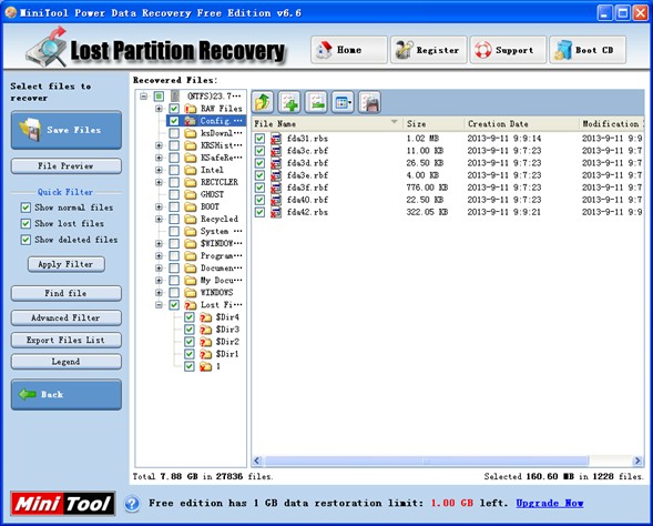 Deleted partition recovery2