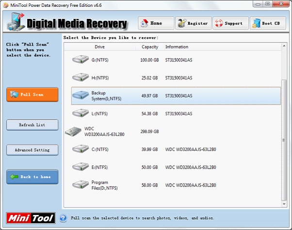 Free Windows Data Recovery Tool1