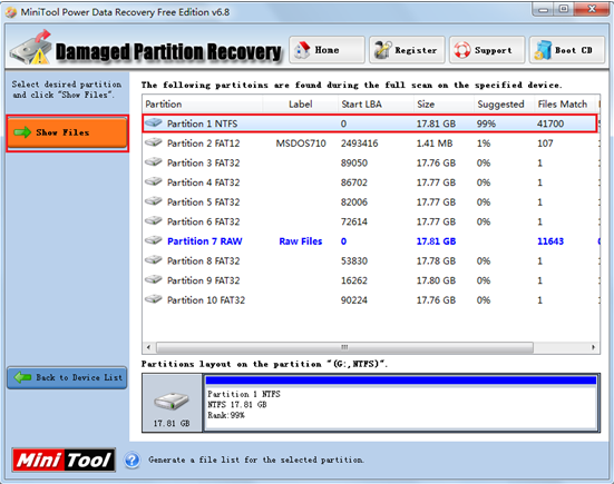 free data recovery software for raw file system