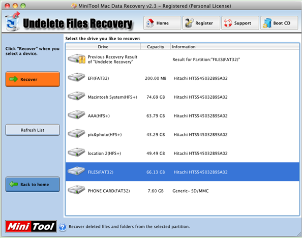 select recovery disc macbook pro startup manager